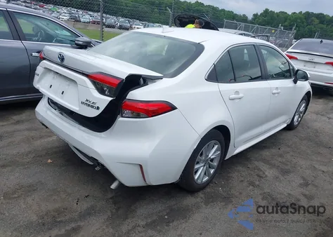 2023 Toyota Corolla Hybrid Le/Hybrid Se/Hybrid Se Infrared/Hybrid Xle z USA, uszkodzony, nr VIN JTDBCMFEXP3004432